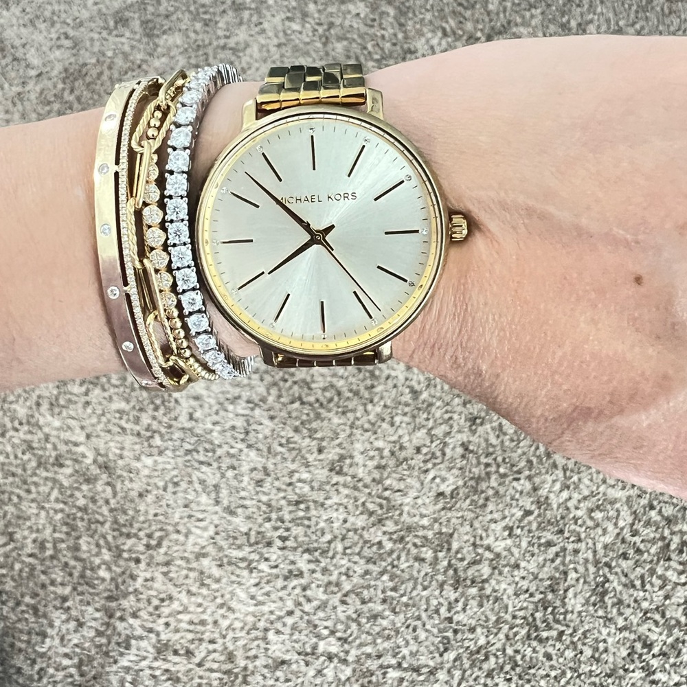 Michael Kors Gold Minimalist Watch